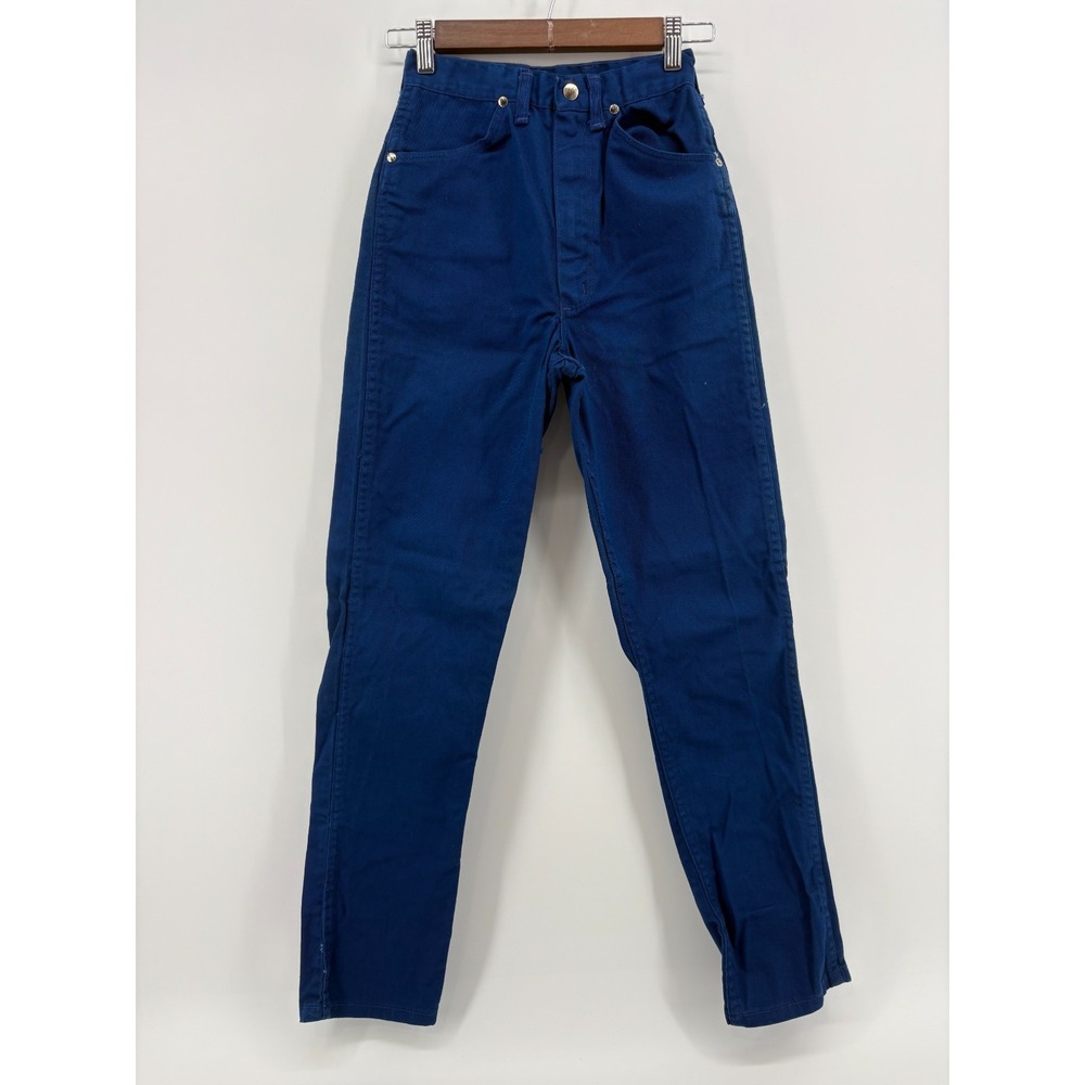 Wrangler Straight Leg Jeans Womens Blue Denim Slim Fit Outdoor 11/12 NWOT